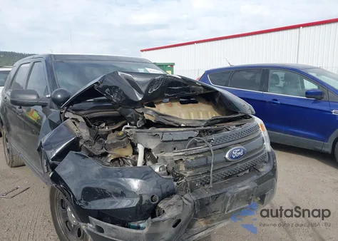 2014 Ford Police Interceptor из США, поврежденный, VIN 1FM5K8AR9EGA71073